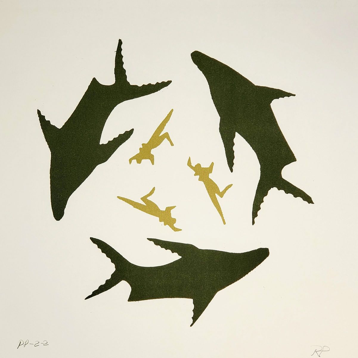 Harmony, 2019, 18" x 18"